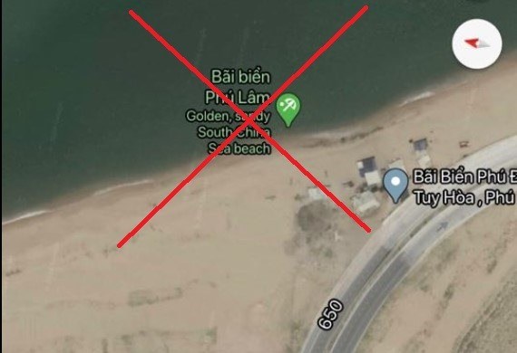 Google Maps ghi thông tin sai sự thật trên bản đồ Việt Nam