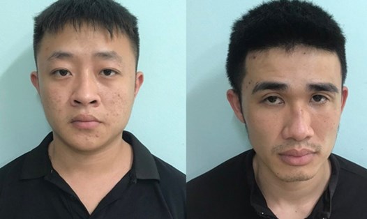 Hai nghi can trộm cắp Minh và Loan (từ trái qua). Ảnh: Y.Hưng.