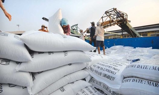 Tổng lượng gạo Việt Nam xuất sang Trung Quốc trong 3 tháng đầu năm đạt mức 162.000 tấn, chiếm 11% lượng xuất đi của Việt Nam. Ảnh LDO.
