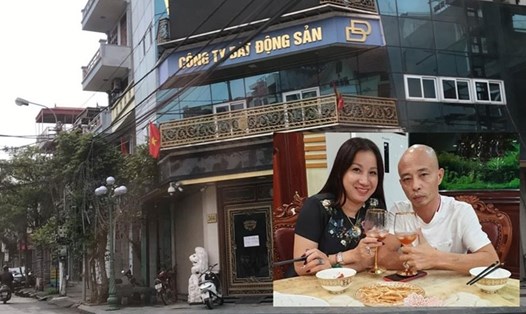 Trụ sở Công ty bất động sản Đường Dương cũng là nhà riêng của vợ chồng Nguyễn Xuân Đường. Ảnh: Mai Chi