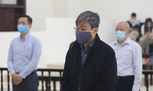 Cựu Bộ trưởng TTTT Nguyễn Bắc Son tại phiên tòa phúc thẩm. Ảnh: Việt Dũng.