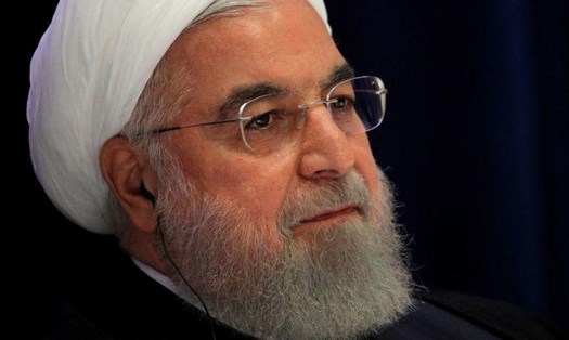 Tổng thống Iran Hassan Rouhani. Ảnh: Yahoo