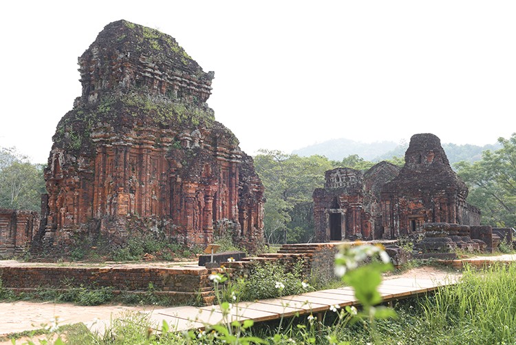 Thánh địa Mỹ Sơn mở cửa đón du khách từ 28.4. Ảnh: BQL Di sản Mỹ Sơn