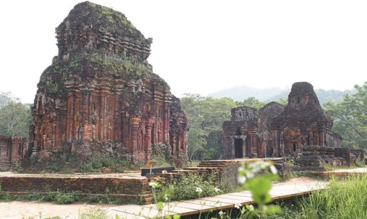 Thánh địa Mỹ Sơn mở cửa đón du khách từ 28.4. Ảnh: BQL Di sản Mỹ Sơn