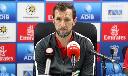 Huấn luyện viên Rodolfo Arruabarrena nhiều khả năng sẽ dẫn dắt đội tuyển UAE trong thời gian tới. Ảnh: The National