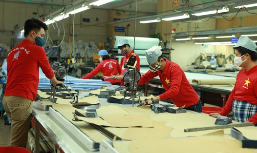 Hàng dệt may là thế mạnh của Việt Nam khi tham gia EVFTA. 
Ảnh: Hải NGuyễn