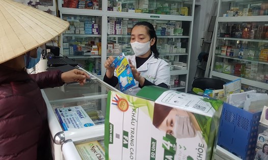 Mỗi ngày, Việt Nam có thể cung ứng 58 triệu chiếc khẩu trang y tế ra thị trường phục vụ yêu cầu phòng, chống dịch bệnh COVID-19. Ảnh: Khánh Vũ