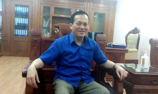 Ông Trịnh Hữu Hùng - Giám đốc Sở Y tế tỉnh Thanh Hóa. Ảnh: Quách Du