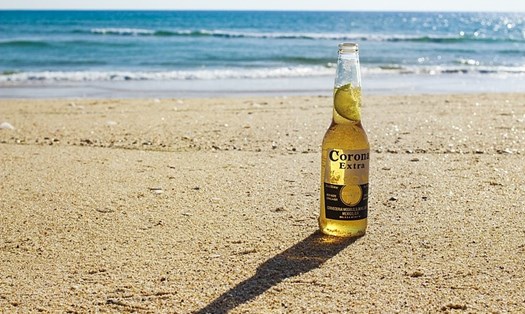 Bia Corona tạm dừng sản xuất ở Mexico vì dịch COVID-19 bùng phát. Ảnh: Wikipedia