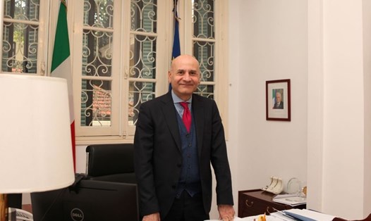 Đại sứ Italia tại Việt Nam Antonio Alessandro. Ảnh: Đại sứ quán Italia