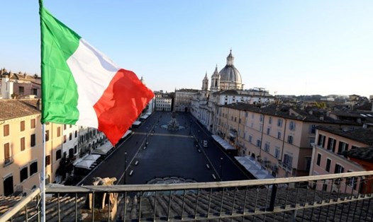 Italia vẫn đang trong tình trạng phong tỏa vì COVD-19. Ảnh: Reuters.