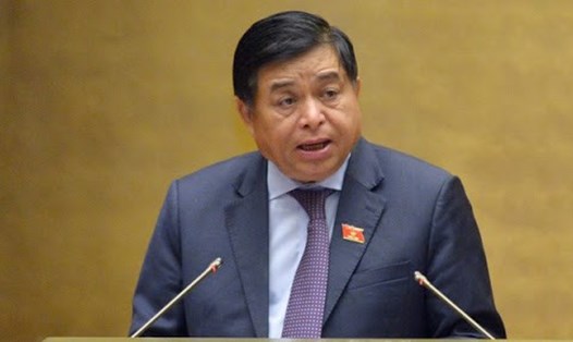 Bộ trưởng Bộ Kế hoạch và Đầu tư Nguyễn Chí Dũng. Ảnh VGP.