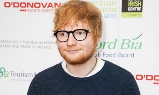 Nam ca sĩ nổi tiếng người Anh - Ed Sheeran - chủ nhân bài hit "Shape of you". Ảnh: Ace Showbiz