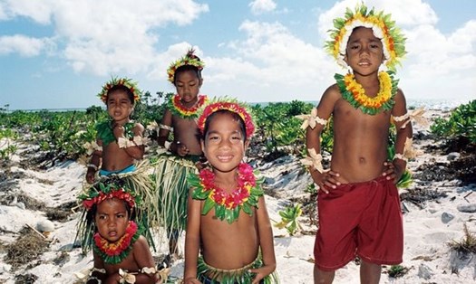 Kiribati nổi tiếng với Đảo Giáng sinh từng được sử dụng làm nơi thử nghiệm bom nguyên tử. Ảnh: Getty.