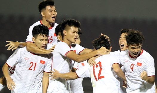U19 Việt Nam hướng đến mục tiêu vào đến bán kết giải Châu Á để giành vé dự World Cup U20. Ảnh: VFF