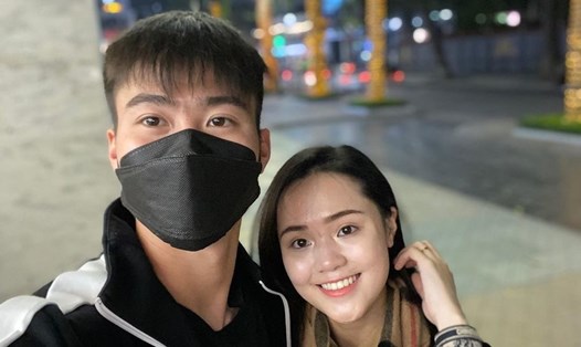 Duy Mạnh và Quỳnh Anh mới kết hôn được 3 tháng. Ảnh: Instagram