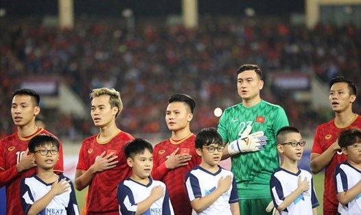Đội tuyển Việt Nam đặt mục tiêu vô địch AFF Cup 2020. Ảnh: Hoài Thu