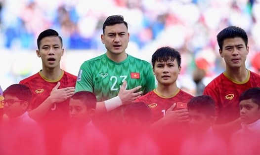 Văn Lâm đang là thủ môn số 1 của tuyển Việt Nam hiện tại. Ảnh: Minh Tùng.