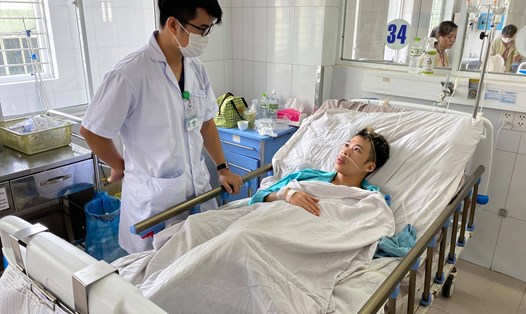 Bệnh viện Đà Nẵng cứu sống nam du khách bị đuối nước ở Đà Nẵng bằng kỹ thuật “ngủ đông”. Ảnh: Thuỳ Trang