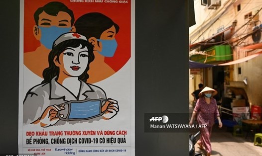 Báo nước ngoài nhận định Việt Nam chống dịch thành công vượt bậc. Ảnh: AFP