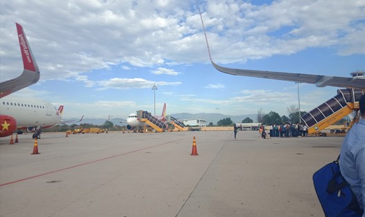 Cảng hàng không quốc tế Cam Ranh. Ảnh: Nhiệt Băng