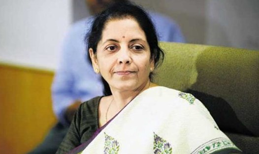 Bộ trưởng Tài chính Ấn Độ Nithala Sitharaman. Ảnh: AFP