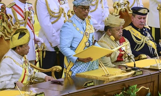 Quốc vương Malaysia Al-Sultan Abdullah. Ảnh: AFP.