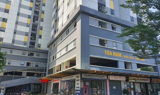 Nhà ở xã hội Rice City tại khu đô thị Tây Nam Linh Đàm, quận Hoàng Mai, Hà Nội có giá dưới 15 triệu đồng/m2. Ảnh: THÔNG CHÍ