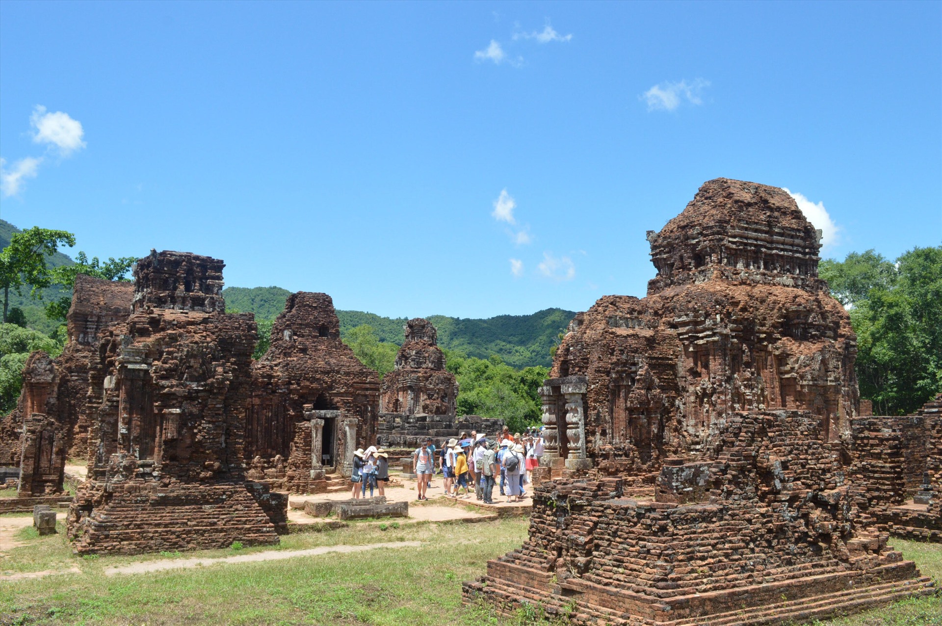 Mỹ Sơn giảm giá vé tham quan. Ảnh: Thanh Chung