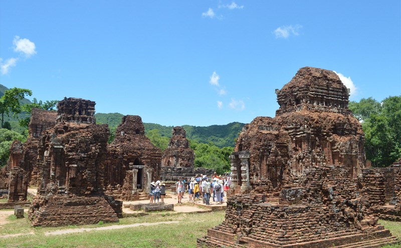 Mỹ Sơn giảm giá vé tham quan. Ảnh: Thanh Chung