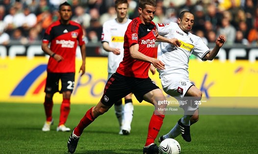 M'gladbach gặp Leverkusen là trận cầu tâm điểm vòng 27 Bundesliga. Ảnh:Getty