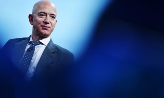 Tỉ phú Amazon Jeff Bezos. Ảnh: AFP.