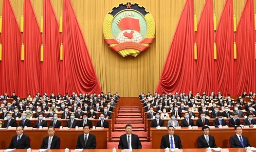 Trung Quốc không đặt mục tiêu GDP trong kỳ họp Quốc hội năm 2020. Ảnh: Tân Hoa Xã