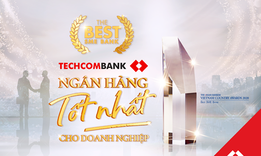 Techcombank được The Asian Banker vinh danh “Ngân hàng cung cấp giải pháp tốt nhất cho Khách hàng Doanh nghiệp. Nguồn: TECHCOMBANK