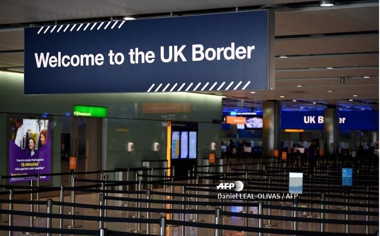 Một góc của Nhà ga số 2 tại sân bay Heathrow, London, Anh. Ảnh: AFP.