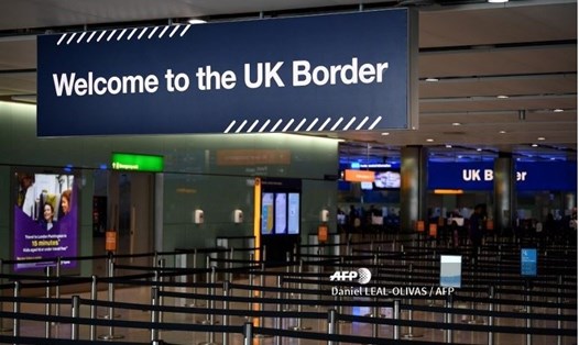 Một góc của Nhà ga số 2 tại sân bay Heathrow, London, Anh. Ảnh: AFP.