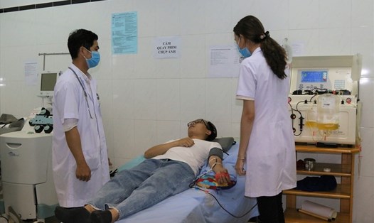 Bệnh viện Đa khoa vùng Tây Nguyên đã chuẩn bị nhân lực, vật tư y tế để đề phòng dịch sốt xuất huyết bùng phát mạnh trong những tháng sắp tới. Ảnh: Bảo Trung