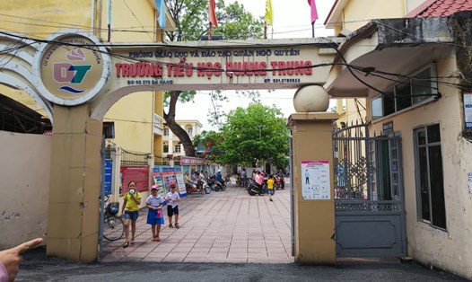 Theo Sở Giáo dục và Đào tạo Hải Phòng, chưa có kết luận xử lý vụ việc học sinh lớp 1 bị phê bình vì đi học sớm tại Trường tiểu học Quang Trung. Ảnh ĐL