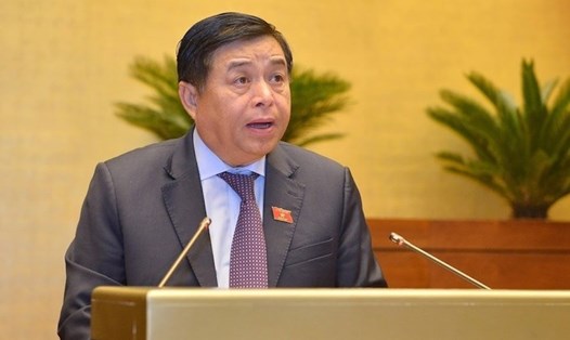 Bộ trưởng Kế hoạch & Đầu tư Nguyễn Chí Dũng. Ảnh: Ngọc Thắng.