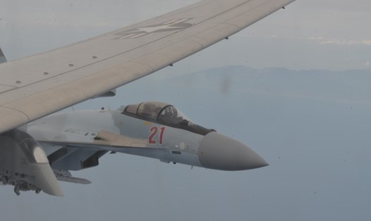 Mỹ tố Su-35 Nga chặn P-8A của Hải quân Mỹ ở Địa Trung Hải. Ảnh: US Navy
