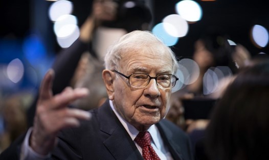 Tỉ phú Warren Buffett, CEO Berkshire Hathaway. Ảnh: AFP