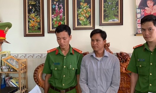 Một đối tượng “cò” đất bị Công an tỉnh Trà Vinh bắt giữ tháng 7.2019. Ảnh: Trần Lưu