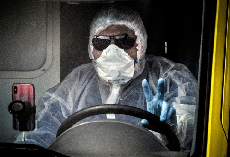 Với số ca COVID-19 mới tăng kỷ lục liên tiếp 4 ngày, Nga hiện đang dẫn đầu các nước Châu Âu về số ca nhiễm mới. Ảnh: AFP.