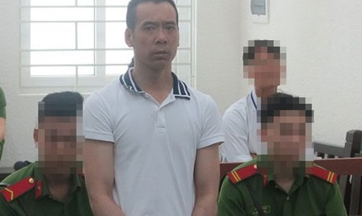 Bị cáo Nam tại phiên tòa sơ thẩm ngày 25.5. Ảnh: Việt Dũng.