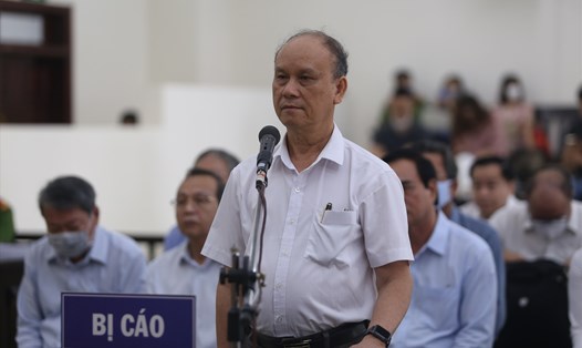 Cựu Chủ tịch UBND Đà Nẵng Trần Văn Minh tại phiên tòa phúc thẩm. Ảnh: Việt Dũng.