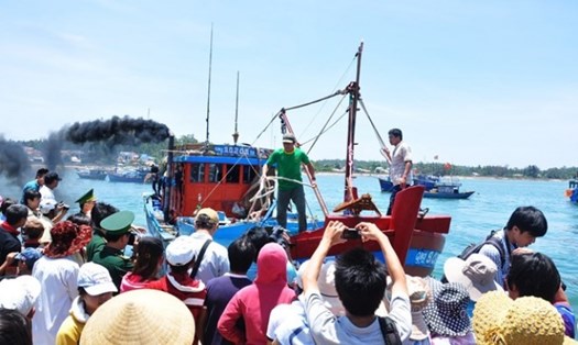 Hội Nghề cá Việt Nam vừa có văn bản phản đối lệnh cấm đánh bắt cá phi lý của Trung Quốc ở Biển Đông. Ảnh minh hoạ: Hội Nghề cá Việt Nam