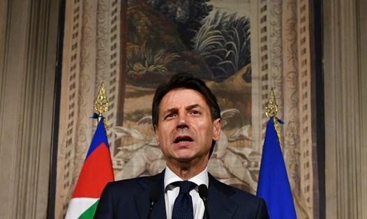 Thủ tướng Italia Giuseppe Conte khẳng định chính sách đối ngoại của nước này không thay đổi. Ảnh: AFP