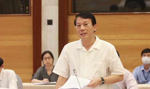 Thứ trưởng Bộ Công an Lương Tam Quang. Ảnh Phạm Đông