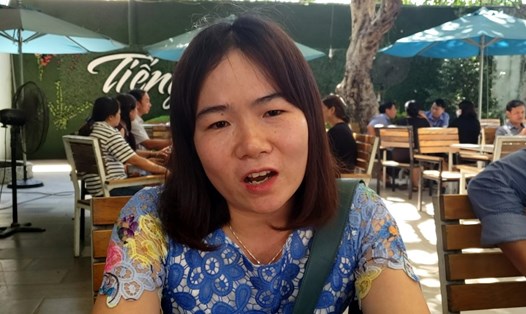 Bà Đỗ Thị Vân đã gắn bó với Công ty TNHH San Lim Furniture Việt Nam 12 năm và là Phó Chủ tịch Công đoàn công ty vừa bị cho thôi việc. Ảnh: Hà Anh Chiến
