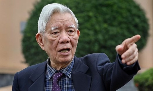 Ông Nguyễn Đình Hương có nhiều cống hiến trong ngành Tổ chức Xây dựng Đảng- Ảnh Việt Dũng.